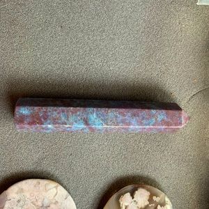 Black tourmaline and ruby w kyanite